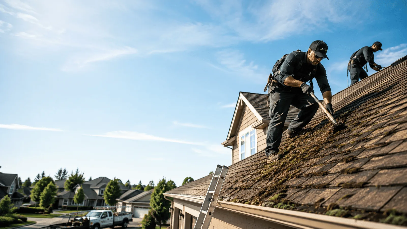 Roof Moss Removal in Laurier, WA near me